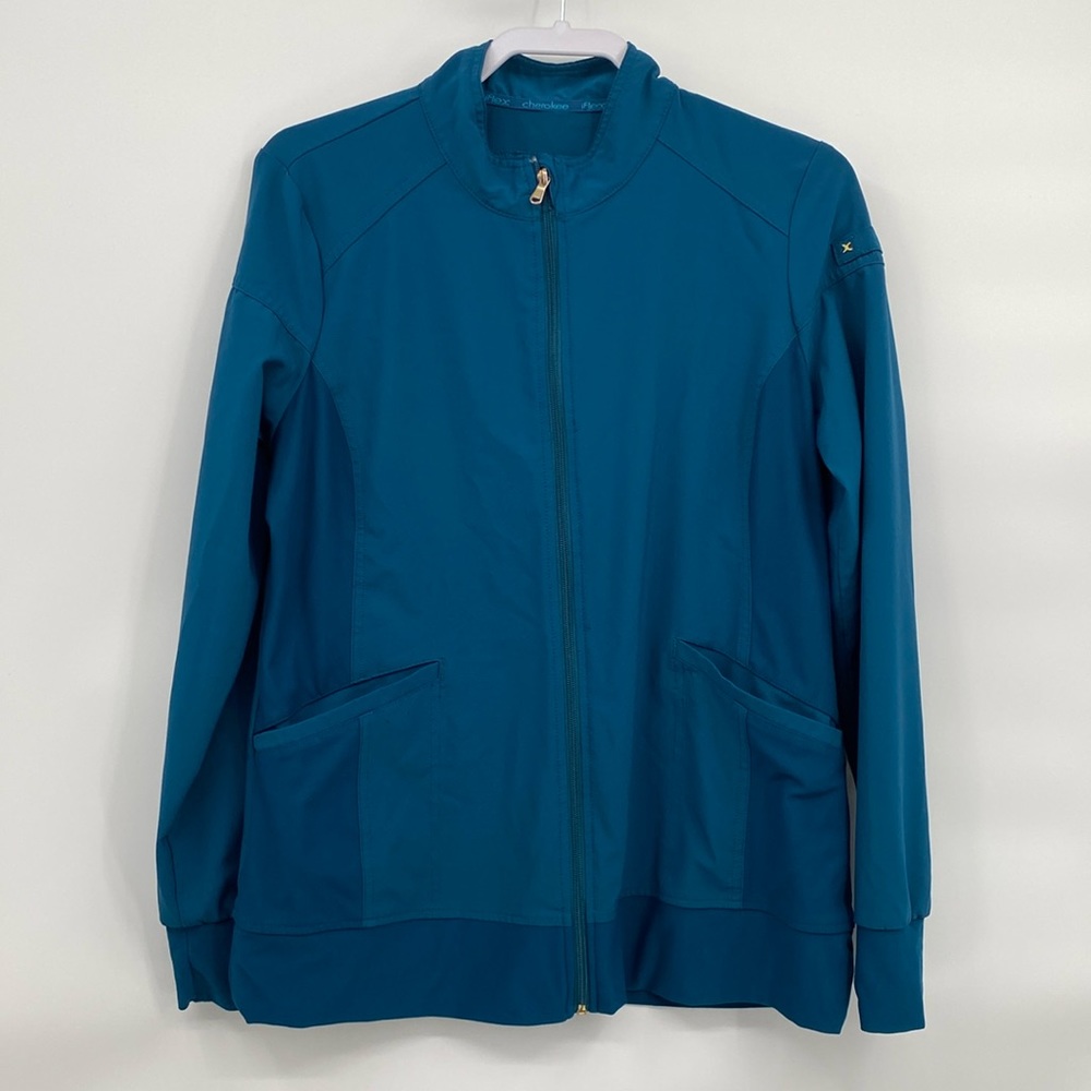Cherokee Teal Full-Zip Women's Jacket
